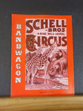 Bandwagon 1979 January February Circus Magazine Sparks Schell Bros Circus George
