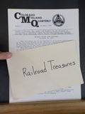 Colorado Midland Quarterly #4 1981 November Midland Silver Fine Souvenir