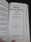McGraw Electric Railway List 1918 reprint
