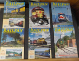 Railfan & Railroad Magazine Complete Year 1990 Complete Year