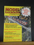 Model Railroading 1987 February Athearn upgrading Modern staddle cranes Tank car
