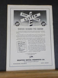 Model Craftsman RMC 1946 January Erie caboose Signal tower Central Vermont