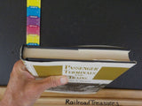 Passenger Terminals and Trains by John A Droege  Hard cover with dust jacket