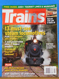 Trains Magazine 2012 May 13 must see steam locomotives B&O WM Southern 30 yrs la