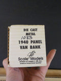 ERTL Panel Van Bank Speedway Racing Bank Collector Club 1993