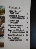 Coal and Union Pacific Railroad brochure