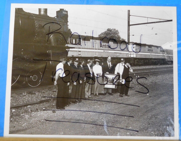 Photo Amtrak’s Broadway Limited 85th Anniversary Photo 1987 8x10