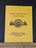 Historical Outline Southern Pacific Company March 1933 REPRINT