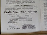 Pacific News #85 1968 November Calistoga & Helena RR Milw Rd SP