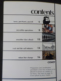INFO Union Pacific Railroad 1975 October Employee Coal & the rail industry