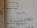 List of Business Manuscripts in Baker Library compiled by Robert W Lovett and El