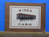 Niles Cars catalog  Reprinted in 1982 catalog