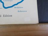 Railroads in the Lehigh River Valley REVISED edition 1962 Spiral bound