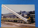 Photo Seaboard Coast Line Locomotive #323 8X11.5 Color Birmingham AL