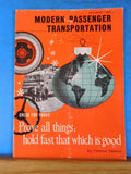 Modern Passenger Transportation 1960 December Rapid Transit Authority in NY