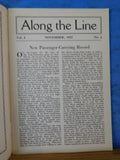 Along the Line 1927 November  New York New Haven & Hartford Employee Magazine