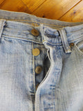 Levi's 501 Men's distressed jeans Button Fly 31 X 34  TWO PAIR well worn