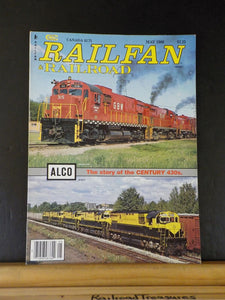 Railfan & Railroad Magazine 1986 May Alco Century 430s