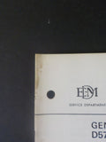EMD Maintenance Instructions MI 3900 Rev D April 1974 General Maintenance Model