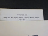 History of Lehigh and New England Railroad Company L&NE