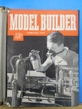 Model Builder Suckert Style Binding Volume 3 1939 6 issues