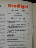 New York Central Headlight Employee Magazine 1967 March Streamlined strip Freigh