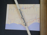 Map Amtrak California Rail Map 1999 June 26 x 34