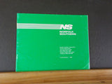 Norfolk Southern Finance Department 1982 Fourth Quarter Finance Department
