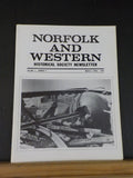 Norfolk and Western Historical Society Newsletter 1991 March April N&W Wrecks