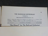 Railroad Enthusiast 1947 November December FINAL ISSUE Ontario Northland