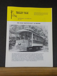 Trolley Talk #256 2001 Sept Adeline Municipal Tramways South Australia. Newark P