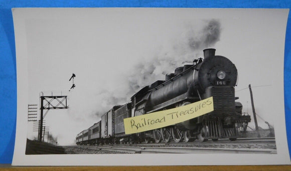 Photo Reading Locomotive #108 east with #2602 NJ 1947 3 ½ X 5 ¾