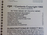 Pacific News #240 1982 August Modern Mergers La Mesa Passenger Iowa Railroad