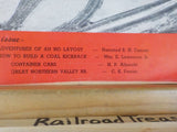 HO Monthly Model Trains 1951 January Coal kickback Container cars