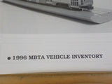 Rollsign Magazine of New England Transit News 1997 January February MBTA vehicle