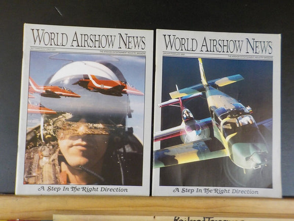 World Airshow News Lot of 2001 Sept/Oct AND 2002 Jan Feb