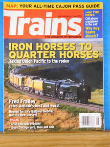 Trains Magazine 2011 August UP to the rodeo Why buy heavy diesels Irish RRs rebo