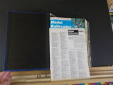 Model Railroader Magazine Complete year in MR blue binders 1976  12 issues