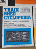 Train Shed Cyclopedia Lot 1919 Locomotive Cyclopedia 52 82 84 87 89      5 Books