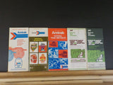 Amtrak 1970 Public Timetable Lot Includes 5 Timetables National schedules