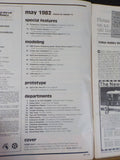 Railroad Model Craftsman Magazine 1982 May Layout & design Hard Coal car & loco