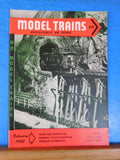Model Trains 1953 February HO scale Yard floodlights Way Car Train display shed
