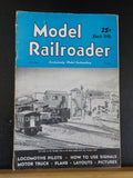 Model Railroader Magazine 1946 March Locomotive pilots Signals Motor Truck