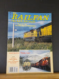 Railfan & Railroad Magazine 1990 January UP Washy Line Dixon IL Dover Teaneck NJ