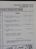 S Gauge Herald 1972 Yearbook S Gauge Model Railroaders Directory