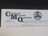 Colorado Midland Quarterly #29 1988 February The Midland’s March 1887-88