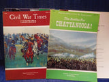 Civil War Times Illustrated 1971+  Index Lot of 8 items