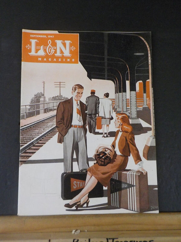 Louisville & Nashville Employee Magazine L&N 1947 September
