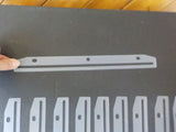 Magazine Holders for binders 3 hole punched Plastic (lot of 12)