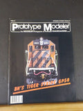 Prototype Modeler 1988 September October #37 BN Tiger stripe GP50 Section houses